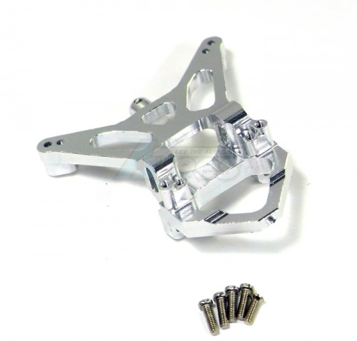 GPM Racing Team Losi Micro Desert Truck Aluminum Rear Shock Tower With Screws Set Silver