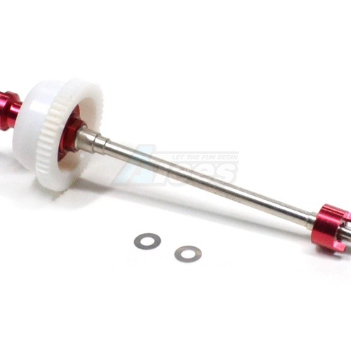 GPM Racing Kyosho Mini-Z Monster Delrin Ball Differential + Steel Shaft - 1/16 Ball + Aluminum Mount - 1pc Set Purple