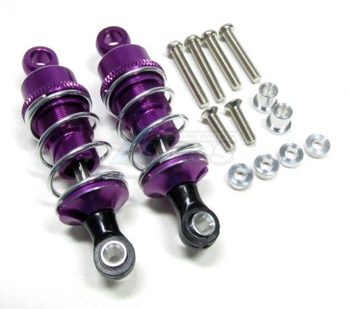 GPM Racing Miscellaneous All 55MM Aluminum Pro Racing Adjustable Shocks Purple