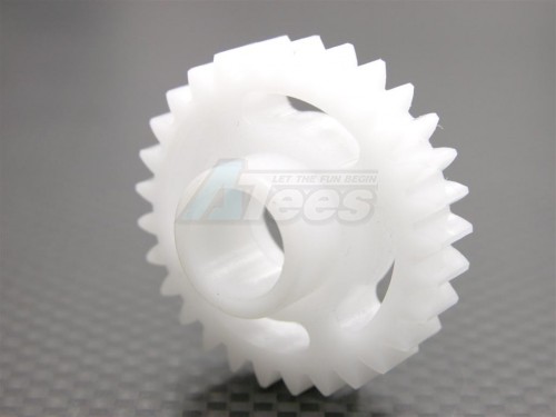 GPM Racing HPI Savage 21 Delrin Drive Gear (29T) - 1 Pc White