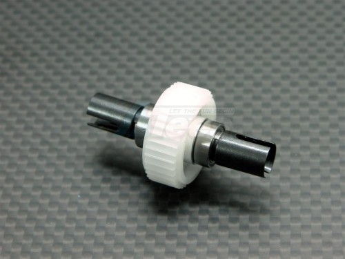 GPM Racing Team Losi Mini-T Aluminum Ball Differential Completed Set II Silver