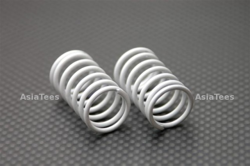 GPM Racing Miscellaneous All 1.7mm White Damper Spring - 30mm -1pr Silver
