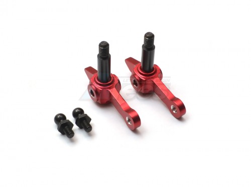 GPM Racing Tamiya DT-03 Aluminium Front Knuckle Arm - 1Pair Red