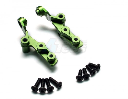 GPM Racing Tamiya DT-03 Aluminum Front Shock Tower Support Mounts 1 pair Green