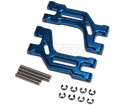 GPM Racing Tamiya DT-03 Aluminium Rear Adjustable Upper Arm (Tie Rod Design) - 1Pair Blue