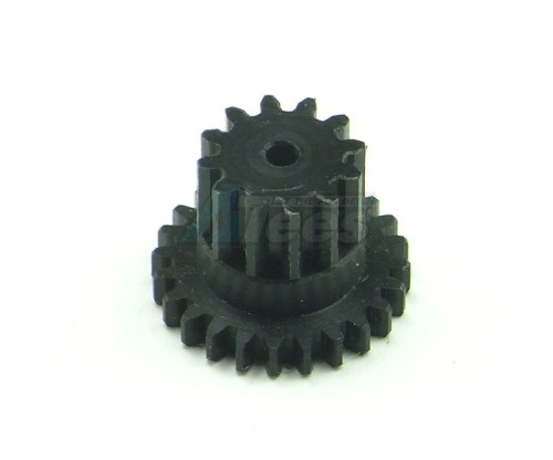 GPM Racing XMods Evolution Truck Delrin Main Gear (12T/24T) - 2pc set Black