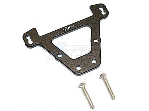 GPM Racing Traxxas E-Revo Aluminium Rear Bulkhead - 1Pc Set Black