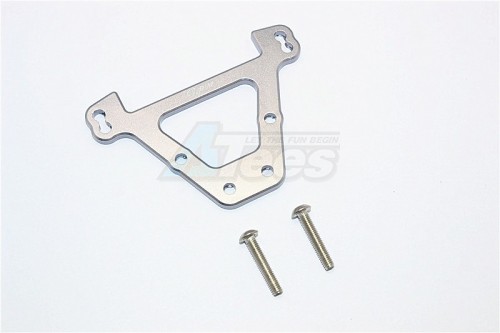 GPM Racing Traxxas E-Revo Aluminium Rear Bulkhead - 1Pc Set Gun Metal