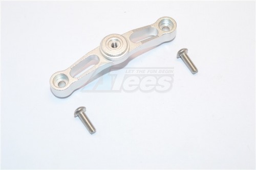 GPM Racing Traxxas E-Revo Aluminium Steering Holder - 1Pc Set Silver