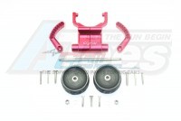 GPM Racing Traxxas E-Revo Aluminium Rear Adjustable Wheelie -18Pcs Red