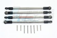 GPM Racing Traxxas E-Revo Stainless Steel 304 Front+Rear Turnbuckle For Steering - 12Pcs Set