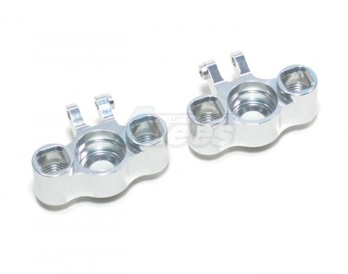 GPM Racing Traxxas 1/16 Mini E-Revo Aluminum Front/rear Knuckle Arm - 1 Pair Set Silver