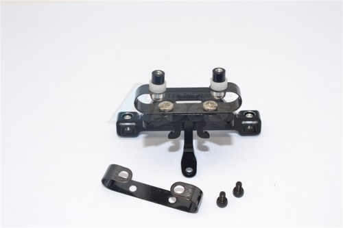 GPM Racing Traxxas 1/16 Mini E-Revo Aluminum Front Body Post Mount With Screw -1 Pc Set Black