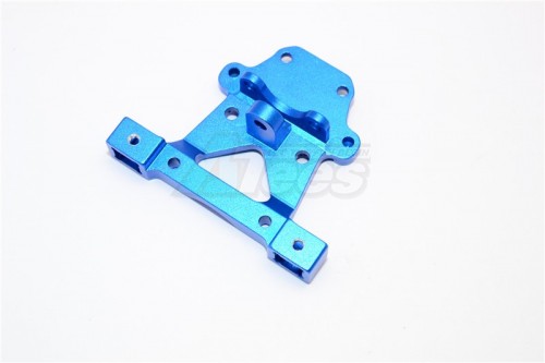 GPM Racing Traxxas 1/16 Mini E-Revo Aluminum Rear Body Post Mount - 1 Pc Blue