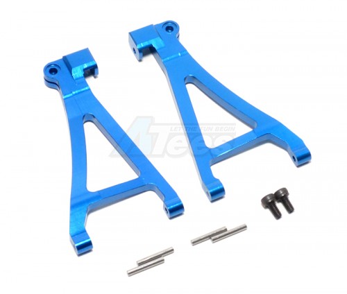 GPM Racing Traxxas 1/16 Mini E-Revo Aluminum Front Lower Arm - 1 Pair Set Blue