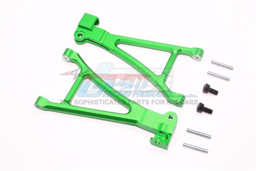 GPM Racing Traxxas 1/16 Mini E-Revo Aluminum Front Lower Arm - 1pr Set Green