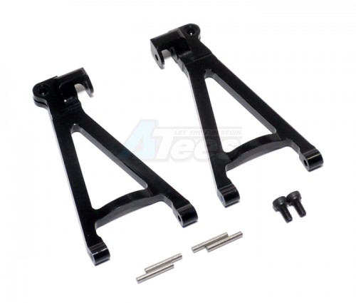 GPM Racing Traxxas 1/16 Mini E-Revo Aluminum Rear Lower Arm - 1pr Set Black