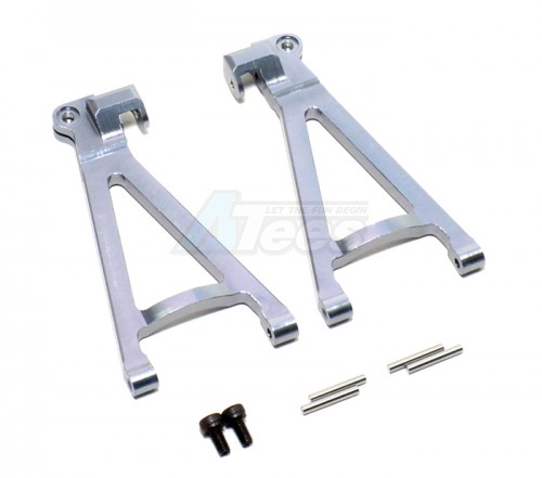 GPM Racing Traxxas 1/16 Mini E-Revo Aluminum Rear Lower Arm - 1 Pair Set Gun Metal