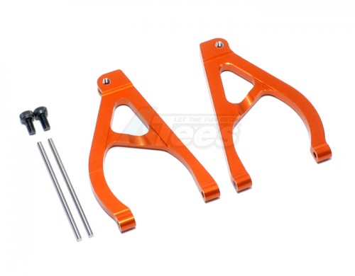 GPM Racing Traxxas 1/16 Mini E-Revo Aluminum Rear Upper Arm - 1 Pair Set Orange