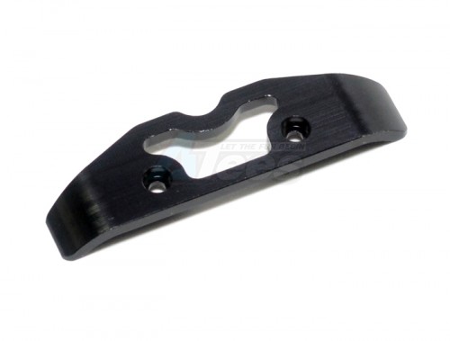 GPM Racing Traxxas 1/16 Mini E-Revo Aluminum Front Bumper - 1 Pc Set Black