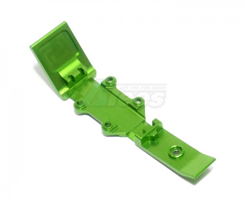 GPM Racing Traxxas 1/16 Mini E-Revo Aluminum Front Skip Plate - 1pc Green