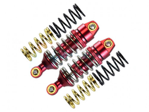 GPM Racing Traxxas 1/16 Mini E-Revo ALUMINUM FRONT/REAR ADJUSTABLE SPRING DAMPER (1.2MM, 1.3MM & 1.4MM COIL SPRINGS) WITH ALUMINUM BALL ENDS - 1PR SET