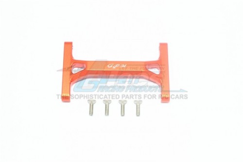 GPM Racing Element RC Enduro Aluminium Rear Chassis Brace - 5Pcs Set Orange
