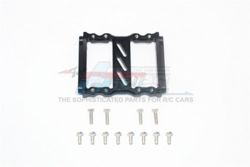 GPM Racing Element RC Enduro Aluminium Front Servo Mount - 13Pcs Set Black