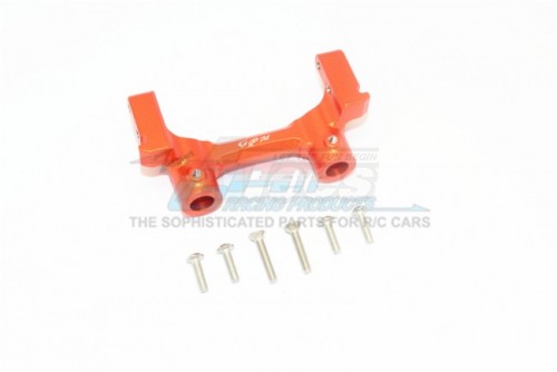 GPM Racing Element RC Enduro Aluminium Rear Bumper Mount - 7Pcs Set Orange