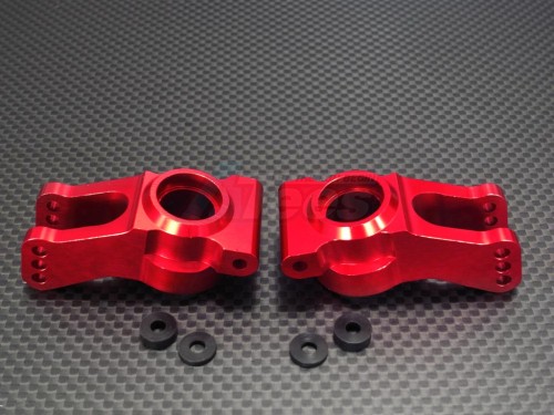 GPM Racing Team Losi 8IGHT Aluminum Rear Knuckle Arm - 1 Pair Red