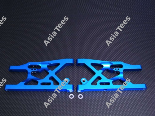 GPM Racing Team Losi 8IGHT Aluminum Rear Lower Arm - 1 Pair Blue