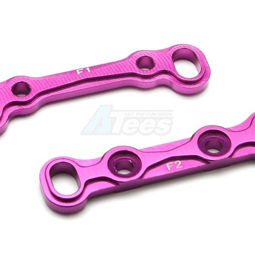 GPM Racing Axial EXO ALLOY FRONT TOE BLOCK - 2PCS Purple