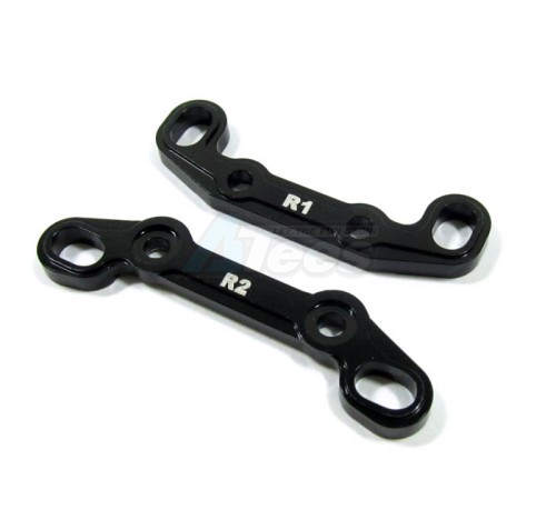 GPM Racing Axial EXO Aluminum Rear Toe Block- 2 Pcs Black