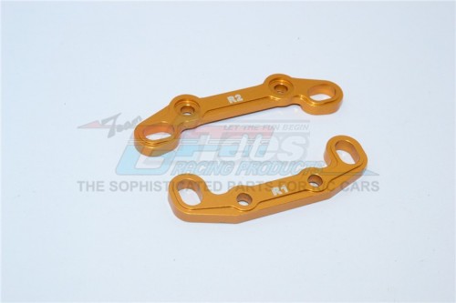 GPM Racing Axial EXO ALLOY REAR TOE BLOCK - 2PCS Gold
