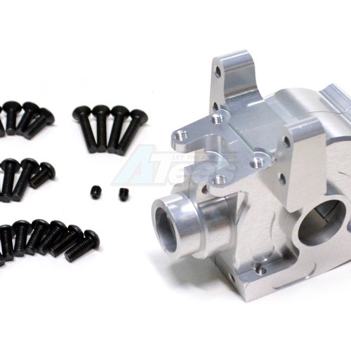 GPM Racing Axial EXO Aluminum Front/Rear Bulkhead - 1 Set Silver