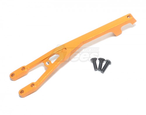 GPM Racing Axial EXO Aluminum Rear Chassis Brace - 1pc Gold