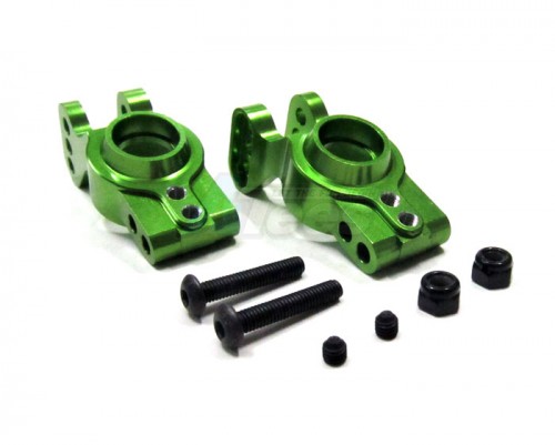 GPM Racing Axial EXO Aluminum Rear Knuckle Arm - 1 Pair Set Green