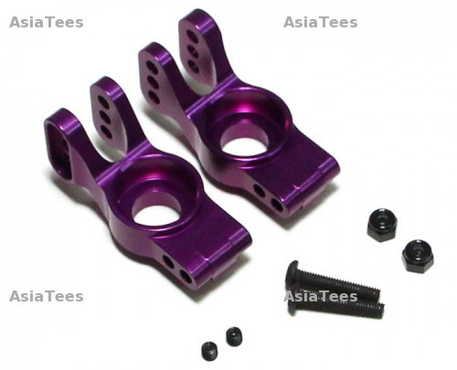 GPM Racing Axial EXO Aluminum Rear Knuckle Arm - 1 Pair Set Purple