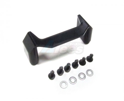 GPM Racing Axial EXO Aluminum Chassis Component Mounts - 3pcs Black