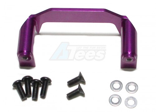GPM Racing Axial EXO ALUMINUM CHASSIS COMPONENT MOUNTS - 3PCS Purple