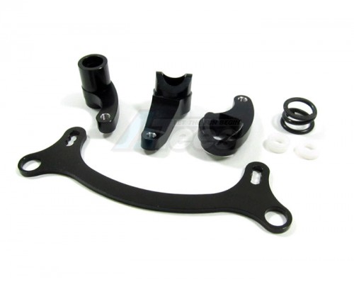 GPM Racing Axial EXO Aluminum Steering Assembly 5 Pieces Set Black