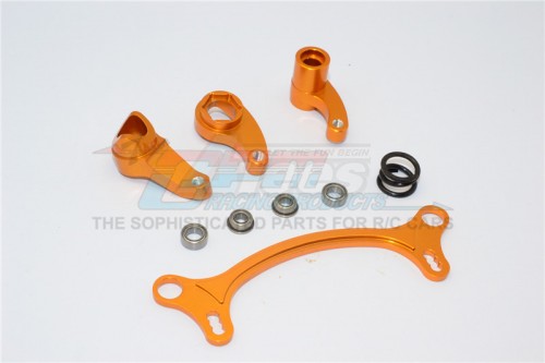 GPM Racing Axial EXO Aluminum Steering Assembly 5 Pieces Set Gold