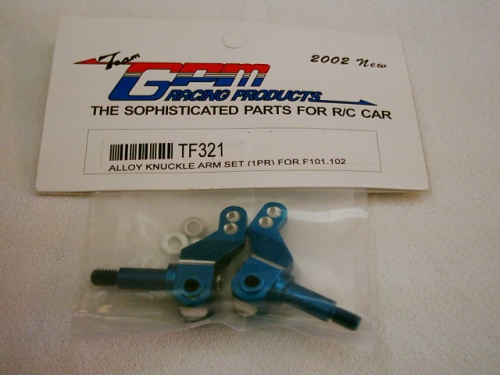 GPM Racing Tamiya F-103 Aluminum Front Knuckle Arm - 1pr