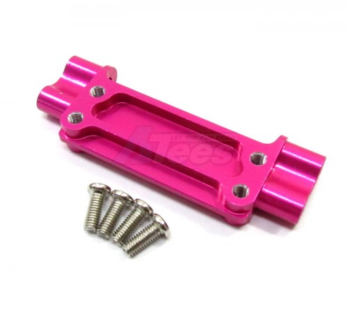 GPM Racing Tamiya Ford F350 High-Lift Aluminum Gear Box Mount Pink