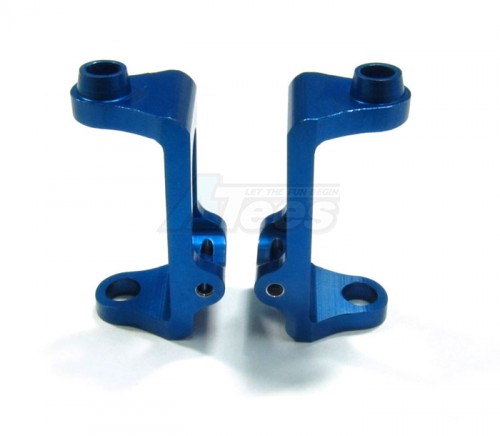 GPM Racing Tamiya GB-01 Aluminum C-hub - 1 Pair Blue