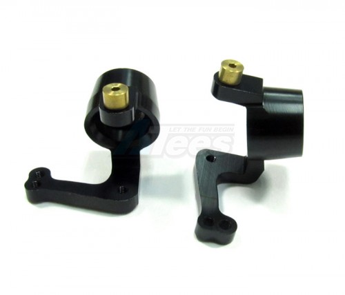 GPM Racing Tamiya GB-01 Aluminum Front Knuckle Arm With Collars - 1pr Set Black