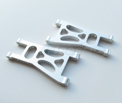 GPM Racing Tamiya GB-01 Aluminum Rear Lower Arm - 1 Pair Silver
