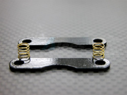 GPM Racing HPI Savage X Fibre Brake Pad with Spring Black