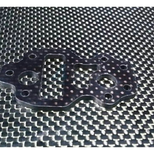 GPM Racing HPI Bullet MT 3.0 Graphite Center Diff Plate - 1Pc Black