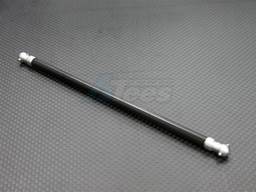 GPM Racing Tamiya DF-02 Graphite Main Shaft With Aluminum Ends Silver